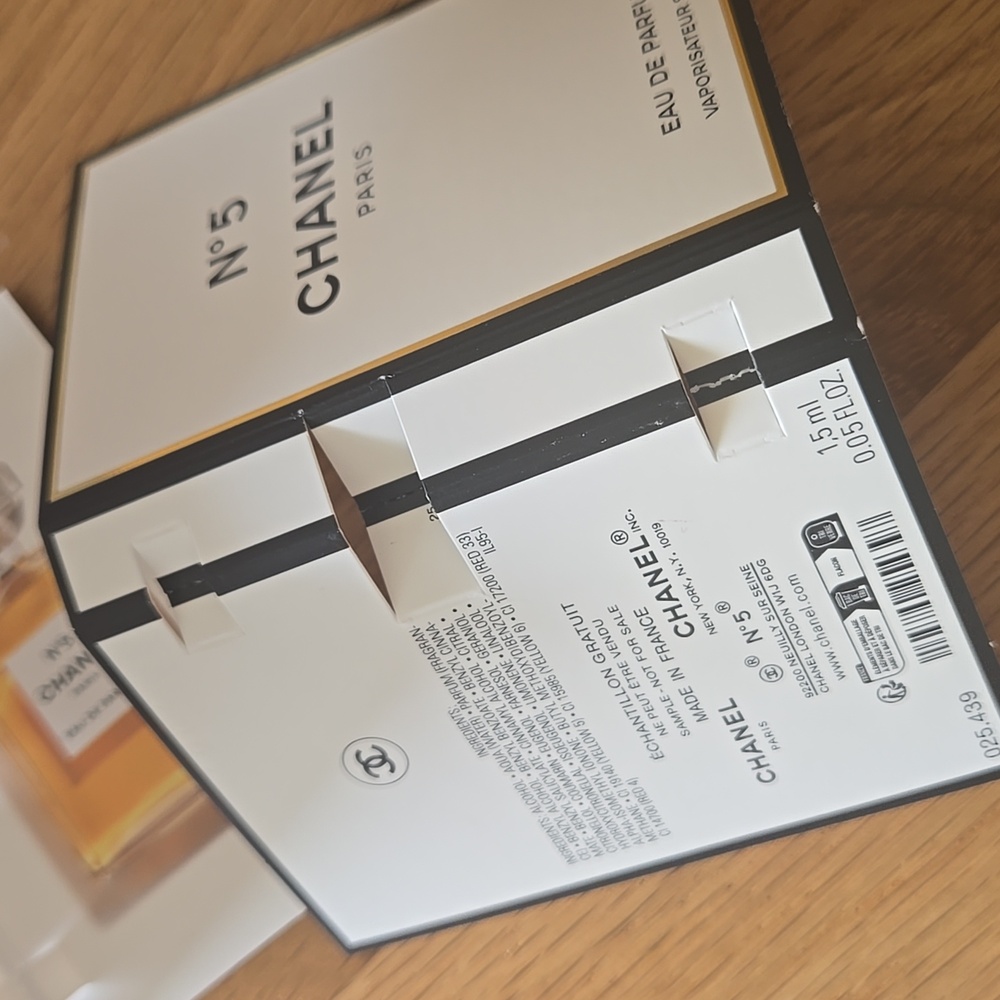 Authentic Chanel Packaging, Empty Box, Perfume Ca… - image 5